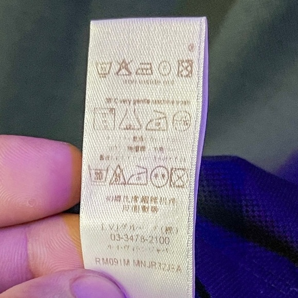 Authentic LOUIS VUITTON Black Polo Men Shirt - Picture 8 of 8